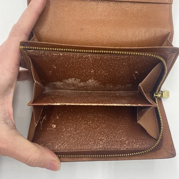 💯 AUTH. Louis Vuitton monogram Porte monnaie tresor wallet - Picture 8 of 16